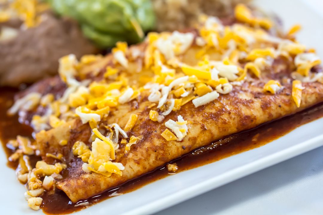 Trays of Pepe's food ready to serve.